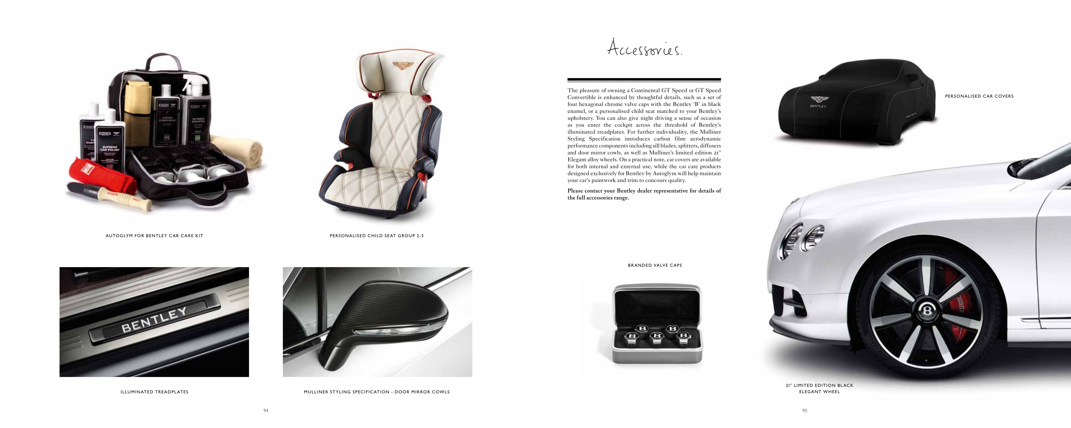 2013 Bentley Continental GTC Brochure Page 21